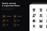 50 Artificial intelligence icons, an Icon by Wencory (Thumbnail 1 of 2)