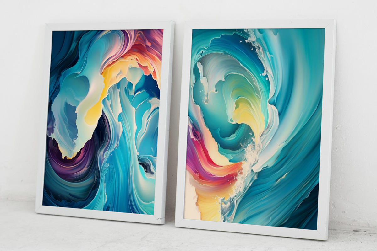 Art of waves. 41 images, a Decorative Illustration by Handmadefont (Photo 11 of 11)