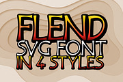 Flend, a Sans Serif Font by Digital Typeface Studio (Thumbnail 1 of 11)