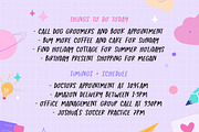 Daily Notes Font, a Sans Serif Font by Lollipop Hand Drawn (Thumbnail 2 of 5)