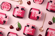 Jam Jar Mockup Bundle, a Cups & Container Mockup by creatsy5 (Thumbnail 28 of 65)