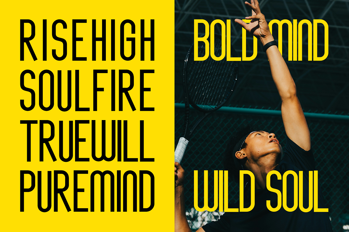 Sanqorh - Condensed Typeface Family, a Sans Serif Font by Indotype Foundry (Photo 3 of 10)