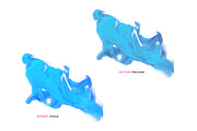 Inky shapes on white background, an Illustration by Julvil (Thumbnail 3 of 3)