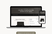 Kajabi Checkout Template, a Landing Page Template by Pixel & Flow (Thumbnail 7 of 8)