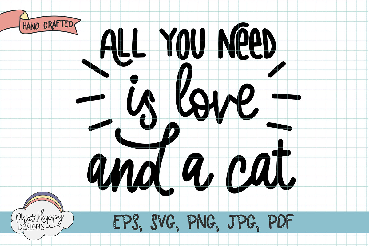 Cat Life Design Bundle, an Illustration by Phat Happy Life (Photo 5 of 12)