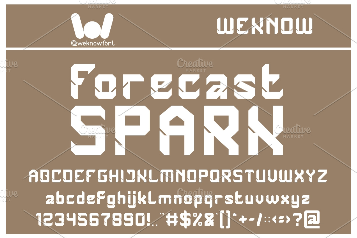 Replicate font, a Font by weknow (Photo 5 of 5)