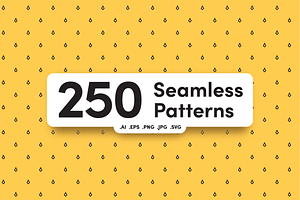 250 Seamless Patterns