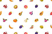Fruits & vegetables icons set, a Food Illustration by PaperTrident (Thumbnail 10 of 14)