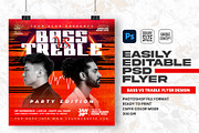 Music Party PSD Flyer Design, a Flyer Template by Shajib Shikder (Thumbnail 1 of 2)