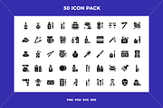 Makeup icons, an Outline Icon by Wencory (Thumbnail 1 of 2)