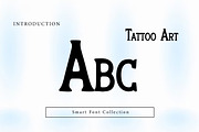 Tattoo Art, a Slab Serif Font by Wow Magic (Thumbnail 2 of 3)