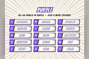 Anime Twitch & Kick Panels, an Object Graphic by Gear Store (Thumbnail 12 of 12)