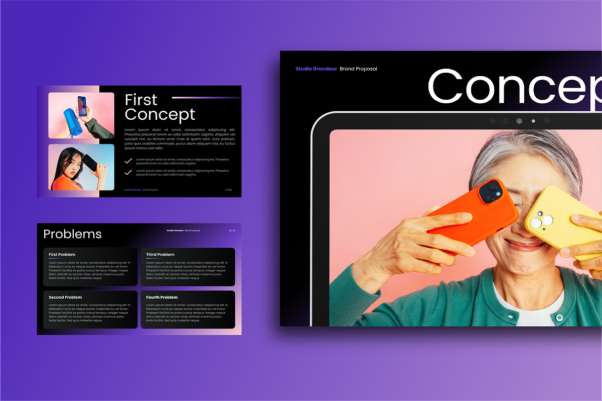 Studio Grandeur - Brand Proposal, a Presentation Template by ArbaStudio (Photo 5 of 5)