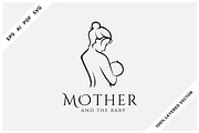 Mom Baby Breastfeeding Nursing Logo, a Branding & Logo Template by Enola99d (Thumbnail 1 of 2)