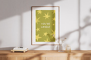 Cute doodle stars posters, cards set, a Decorative Illustration by Good Studio (Thumbnail 11 of 11)