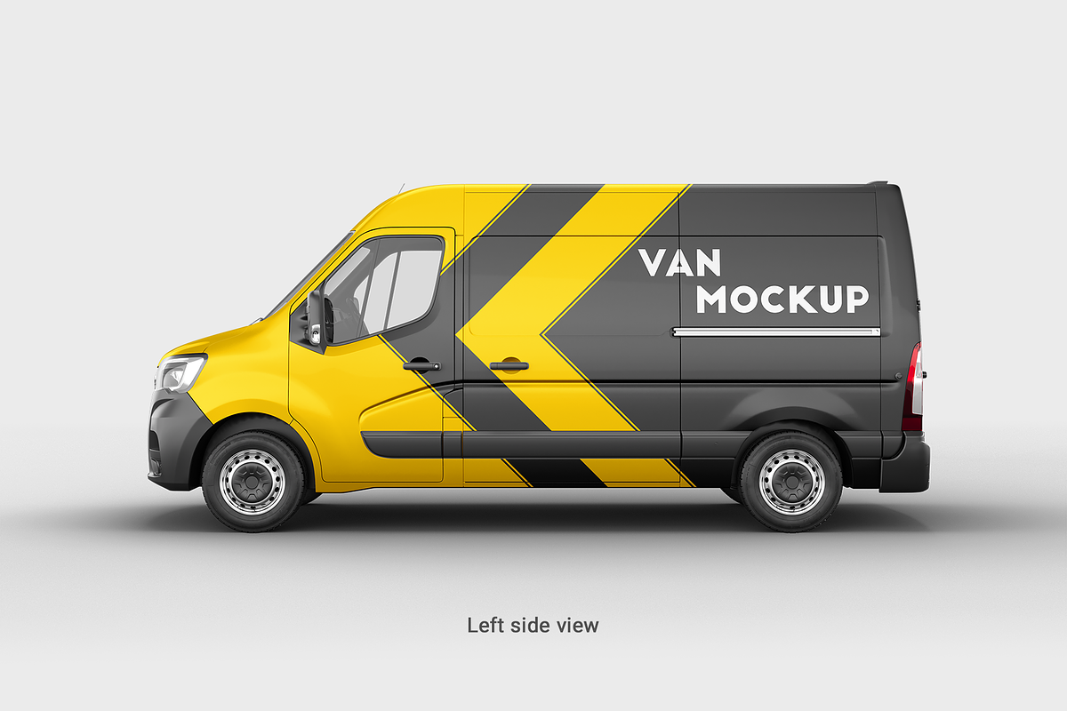 Van Mockup 11, an Advertising Mockup by Mockupix (Photo 7 of 9)