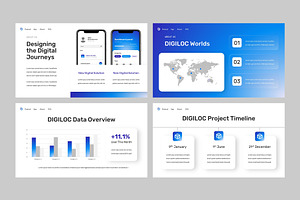 DIGILOC - Mobile App Powerpoint