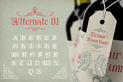 Aghony, a Blackletter Font by Burntilldead (Thumbnail 8 of 12)