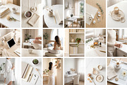 60 White Home Office Stock Photos, a Holiday Photo by Selenique Studio (Thumbnail 9 of 9)