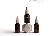 Dropper Bottle & Box Mock-Up BUNDLE, a Cups & Container Mockup by TSOBG (Thumbnail 22 of 35)