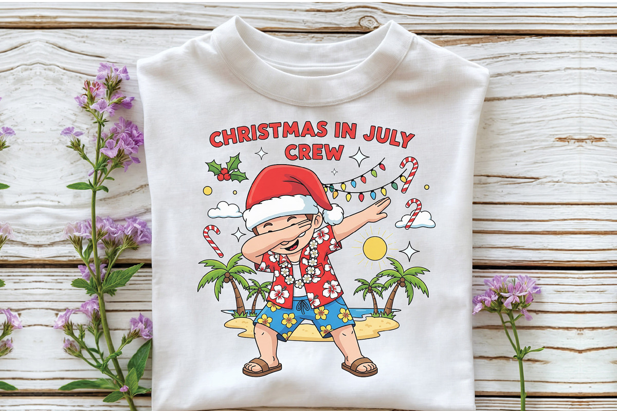 Christmas in July Squad Png, an Illustration by Craft Nest (Photo 4 of 7)