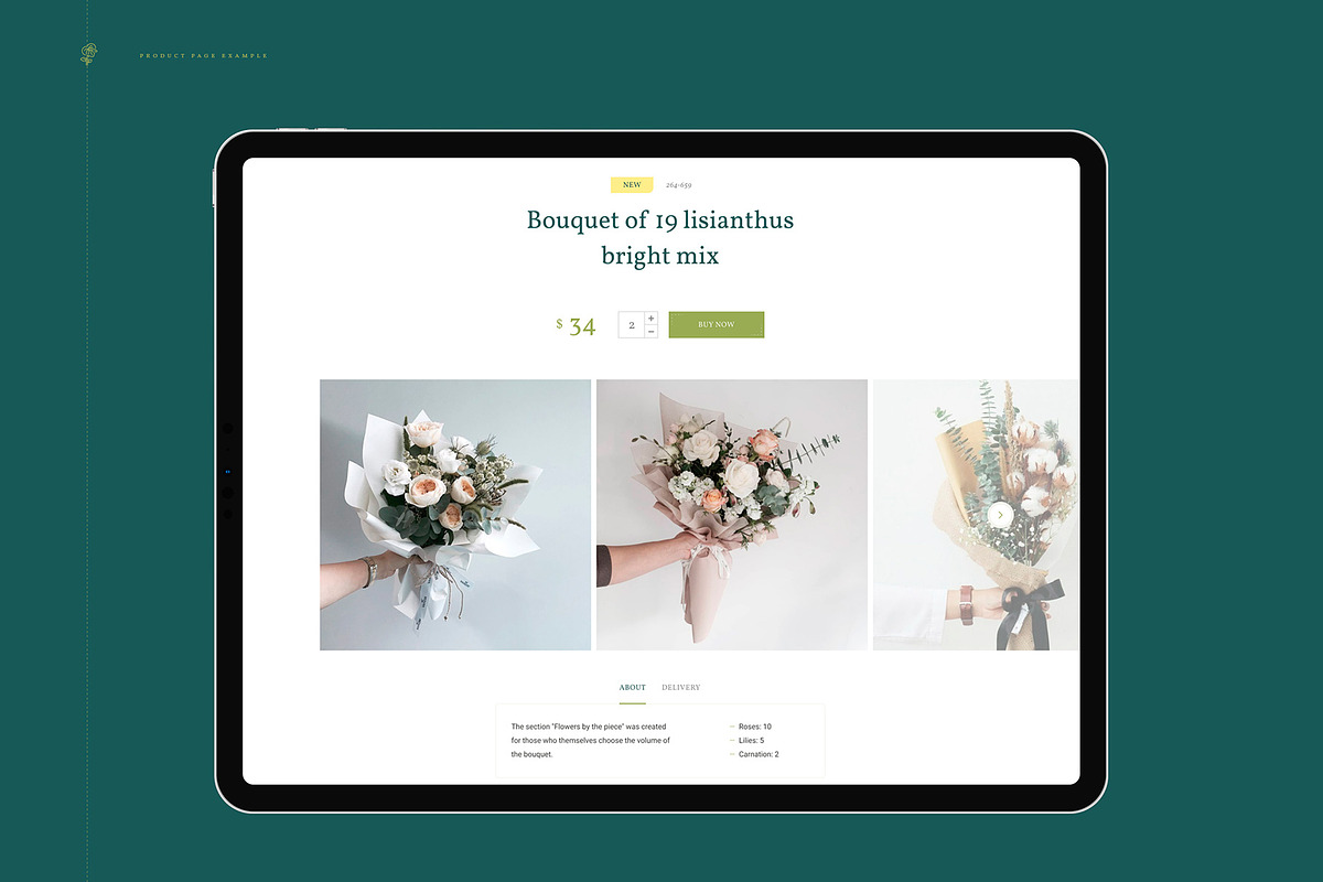 Florence - eCommerce Web UI Kit, an UI Kit Template by Creatoly (Photo 7 of 16)