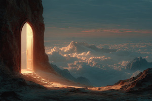 Open Door to Dreamy Clouds, an Arts & Entertainment Photo by Ales Munt