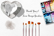 Lace on Velvet Patterns & Textures, a Pattern Graphic by Zeesi Design Garden (Thumbnail 11 of 11)