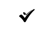 Simple and bold checkmark silhouette, an Illustration by Amazin_art (Thumbnail 9 of 26)