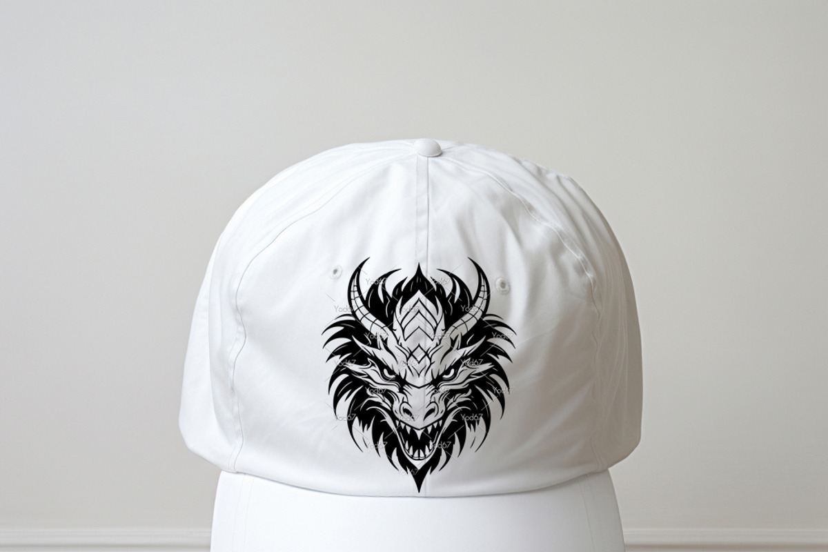 Vector of dragon head design., an Animal Illustration by yod67 (Photo 7 of 8)