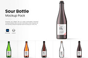 Sour Bottle Mockup Pack, a Product Mockup by Designer Dude (Thumbnail 1 of 6)