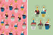Let's celebrate | patterns & objects, a Pattern Graphic by Nastya Tkachova (Thumbnail 6 of 9)