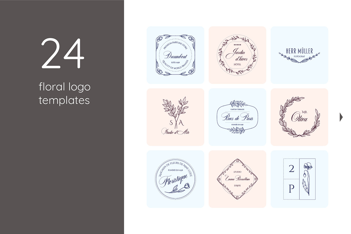 Plants and Flowers, a Branding & Logo Template by Genestro Shop (Photo 3 of 8)