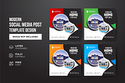 Social Media Post Template, a Social Media Template by gstudiovect21 (Thumbnail 19 of 72)