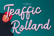 Traffic Rolland | Casual Handwritten, a Script Font by gracetype_studio (Thumbnail 1 of 12)