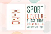 Onyx Pixel Game Font, a Font by alpercakici (Thumbnail 6 of 10)