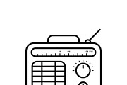 44 vector Music Audio Icon Set, an Outline Icon by adenpinkstore (Thumbnail 7 of 28)
