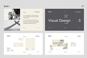 Sahl- Brand Identity Powerpoint, a Presentation Template by BOXKAYU (Thumbnail 8 of 9)