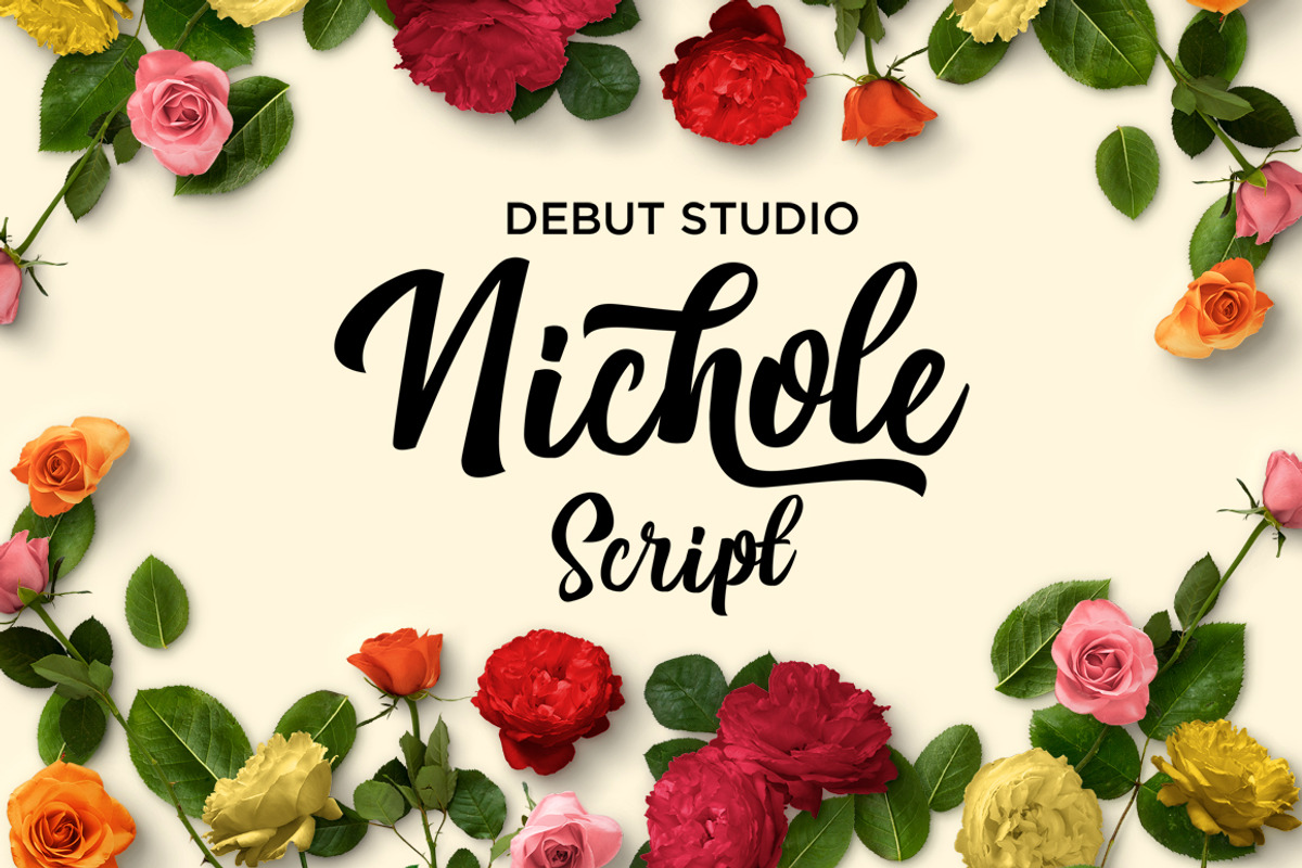 Nichole Script (30% OFF)