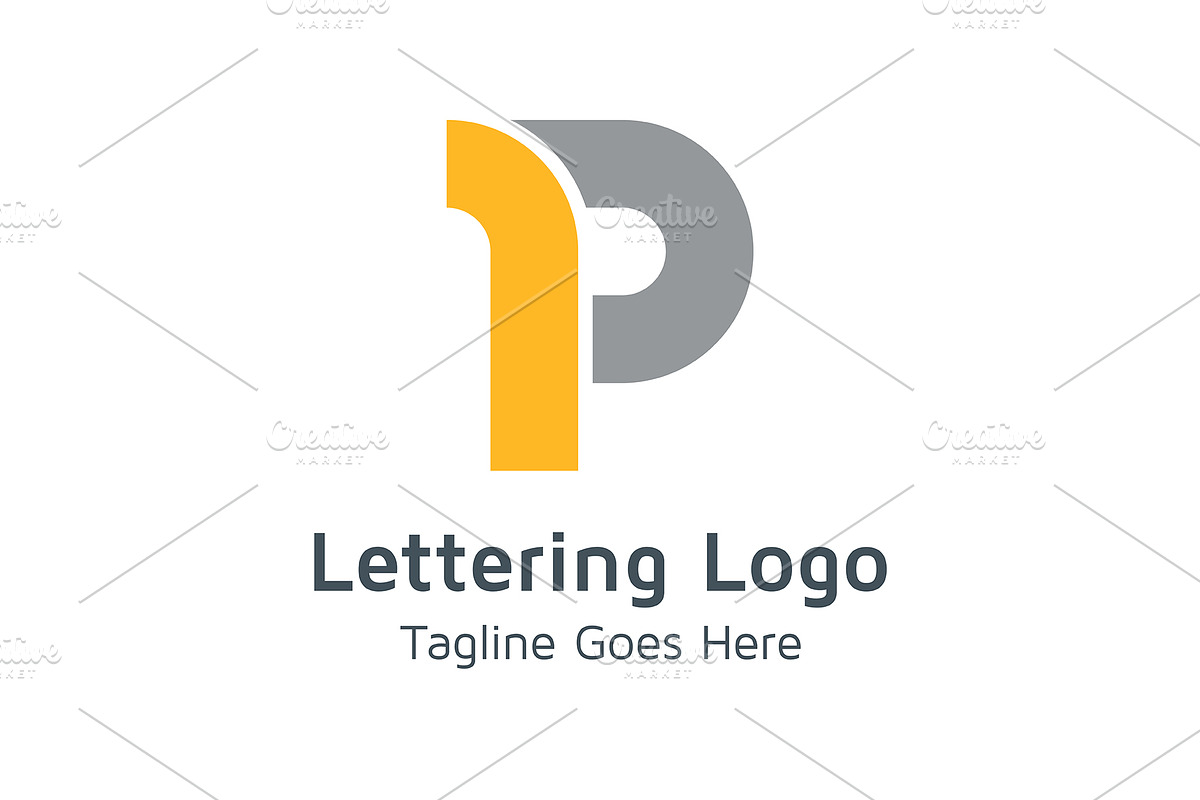 20 Logo Lettering P Template Bundle, a Branding & Logo Template by Acongraphic (Photo 17 of 21)