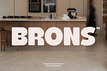 Brons - Bold Display Sans Serif Font