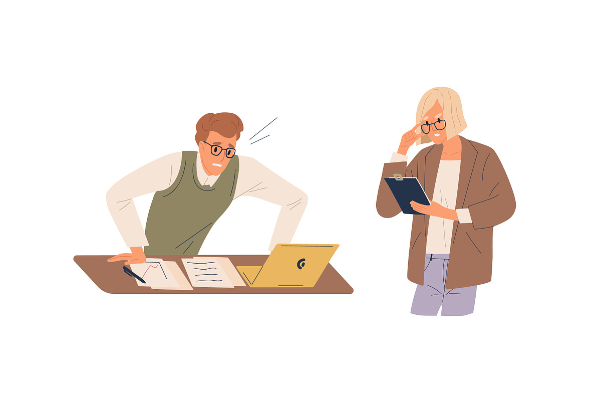 Something went wrong concept, a Person Illustration by Good Studio (Photo 2 of 5)