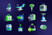 3D Medical Icons Collection, a Duotone Icon by Vectors Market (Thumbnail 6 of 10)