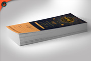 Art Deco Gala Ticket Template, a Templates & Theme by SeraphimChris (Thumbnail 4 of 7)