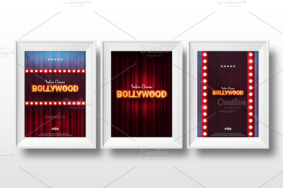 Bollywood Posters for Indian Cinema, a Flyer Template by Leo Edition (Photo 3 of 4)