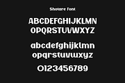 Shotare - Bold Sans Display Typeface, a Sans Serif Font by Iqsiart Studio (Thumbnail 11 of 13)