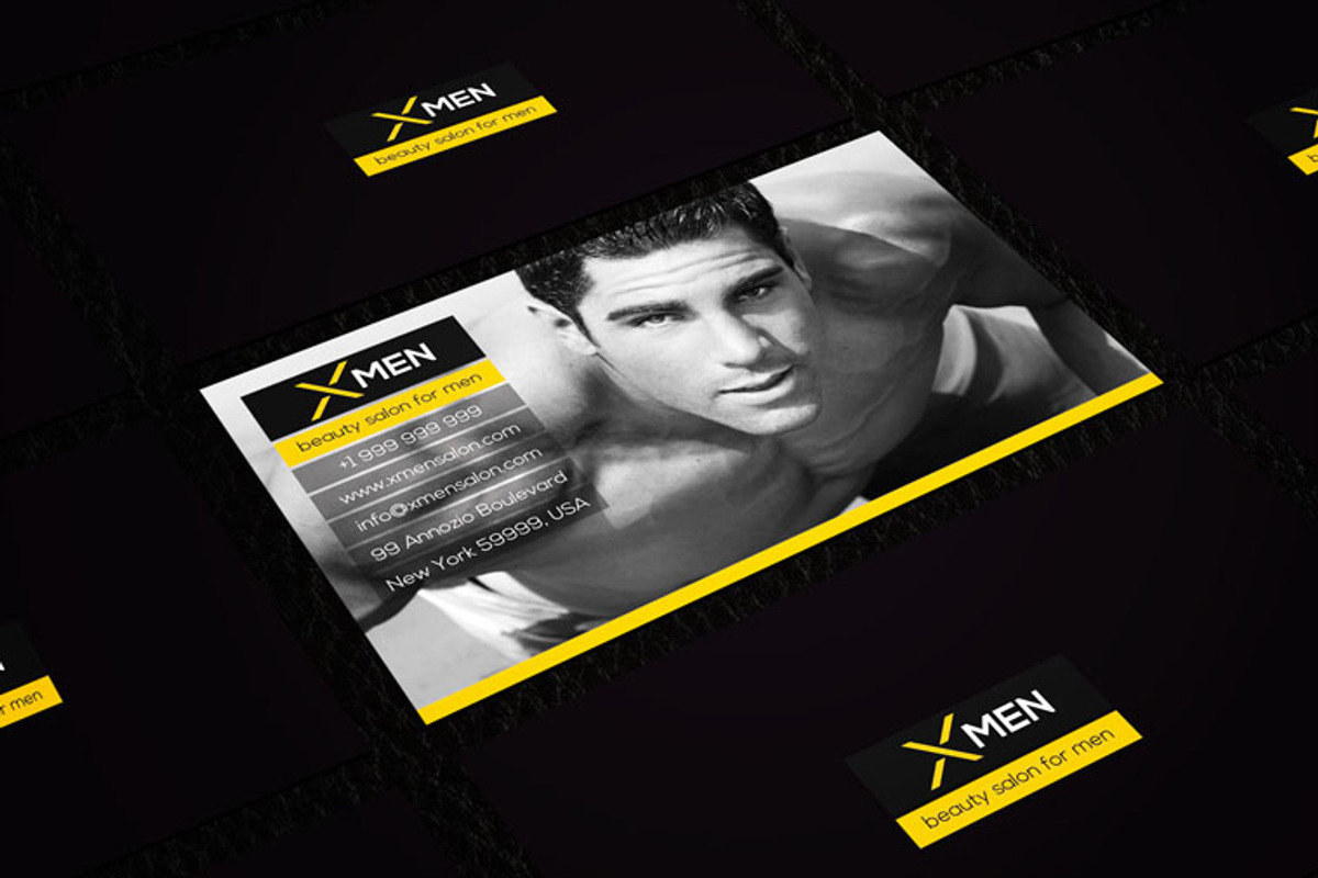 Beauty Card CM116, a Business Card Template by annozio (Photo 4 of 4)