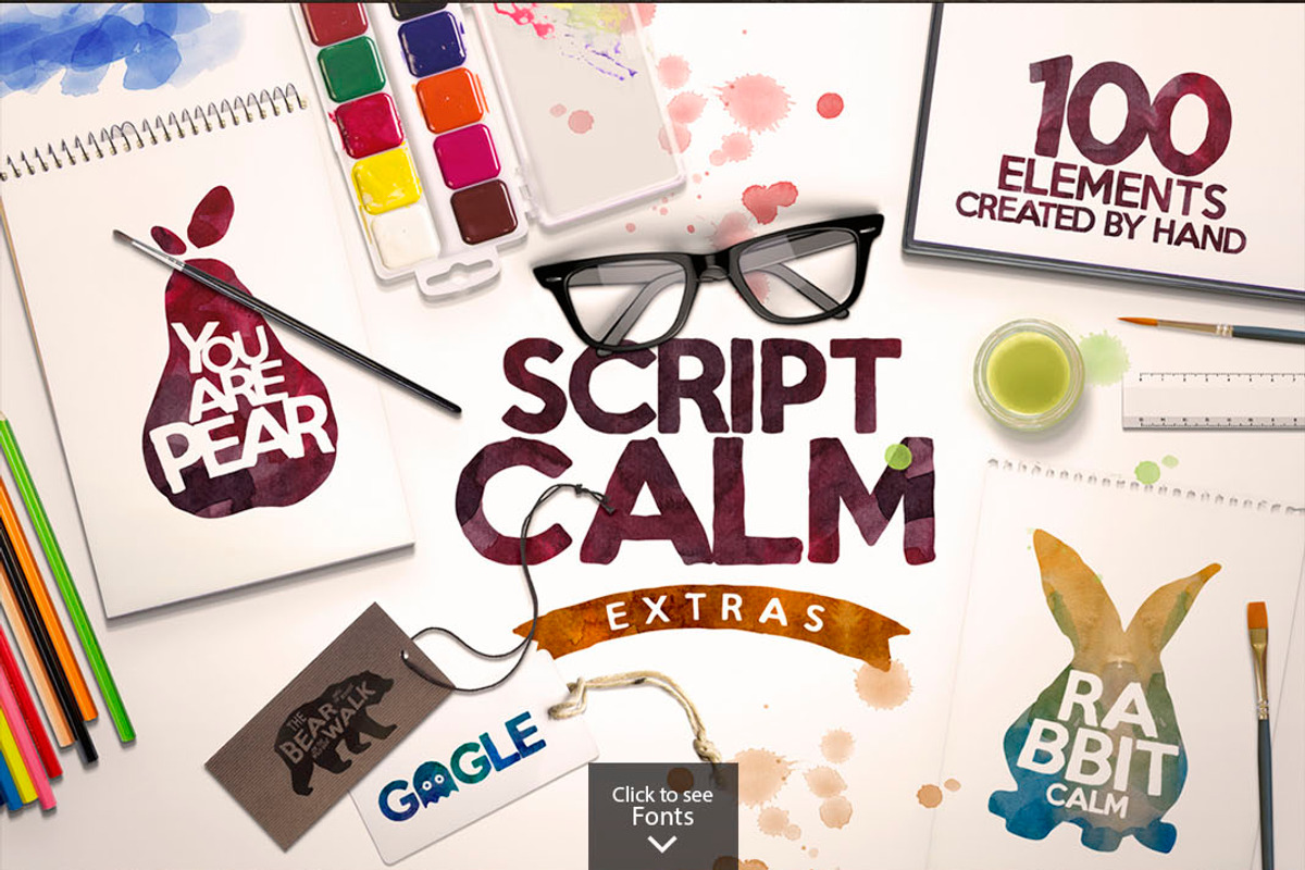 Bundle Font Vol1 + Extras [-99% Off], a Script Font by SmartDesigns (Photo 3 of 6)