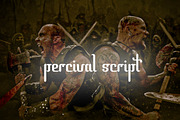 Percival Script, a Decorative Illustration by Osheyack (Thumbnail 1 of 5)