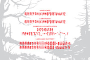 Horrorface - A Handmade Horror Font, a Handwritten Font by QueenType (Thumbnail 4 of 6)